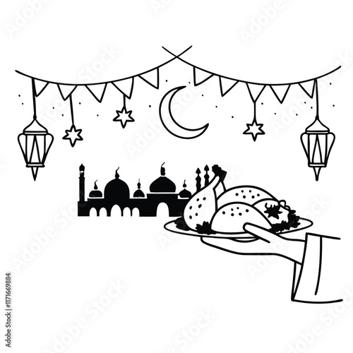 3d-render--islamic-ramadan-decoration--golden-arabAdobet Illustrator Artwork