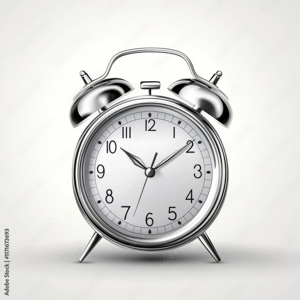 alarm clock isolated on white background alarm clock isolated on white background