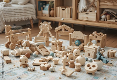 handmade wooden doll