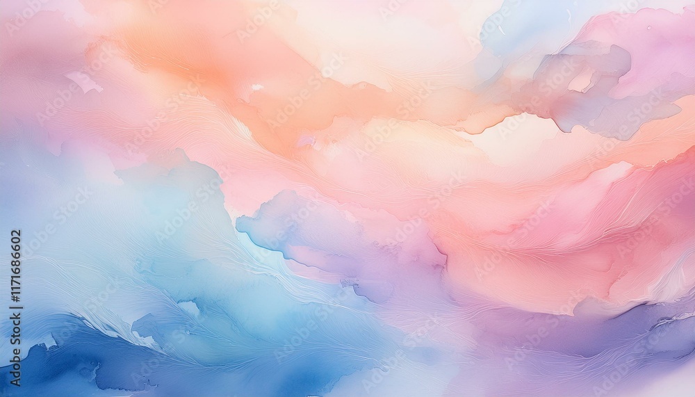 Pastel Dreamscape: Soft Hues & Fluid Forms Pastel Dreamscape: Soft Hues & Fluid Forms