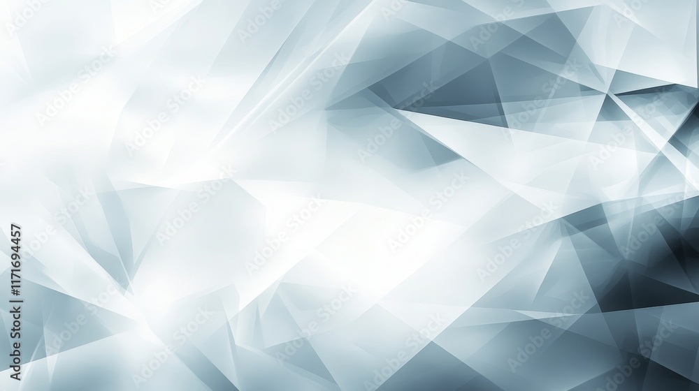 Abstract geometric pattern with light and shadow in shades of blue and white. Abstract geometric pattern with light and shadow in shades of blue and white.