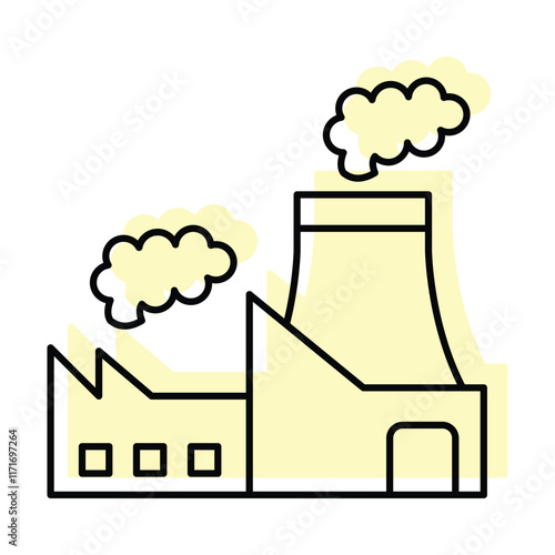 Power plant Color icon
 