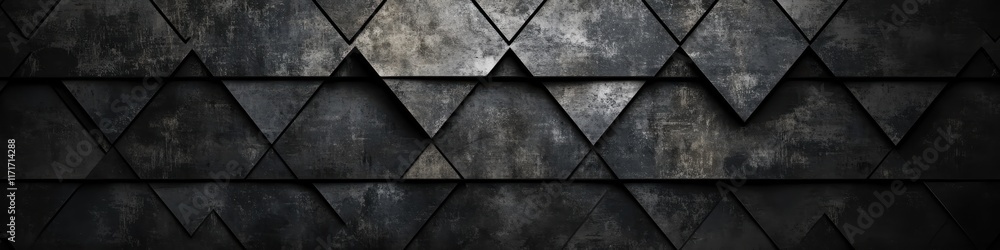 Dark geometric metal, industrial texture, sharp edges, triangular patterns, distressed steel, monochromatic, grungy surface, abstract industrial background, rusted metal, weathered triangles, harsh sh Dark geometric metal, industrial texture, sharp edges, triangular patterns, distressed steel, monochromatic, grungy surface, abstract industrial background, rusted metal, weathered triangles, harsh sh