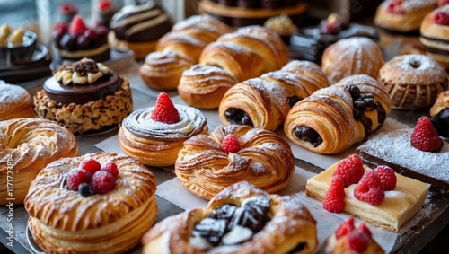Wallpaper Mural Delicious pastries and sweet treats on display Torontodigital.ca