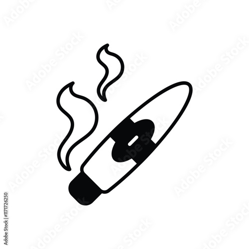 Cigar vector icon