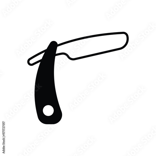 Razor vector icon