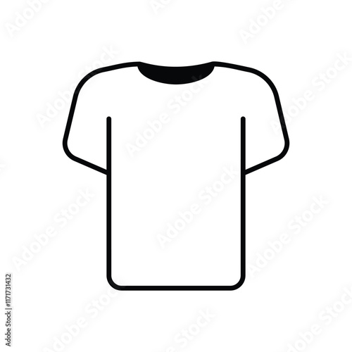 T Shit vector icon