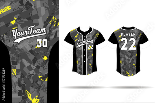 Baseball Button down Custom Baseball Jersey