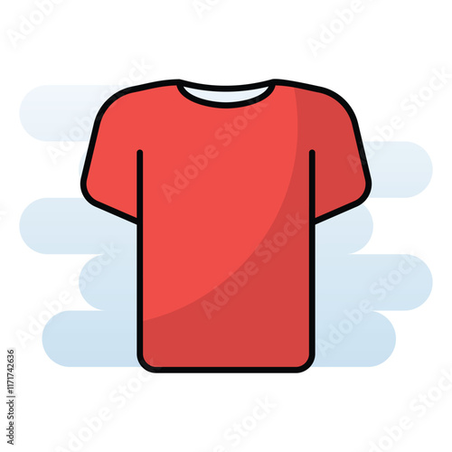 T Shit vector icon