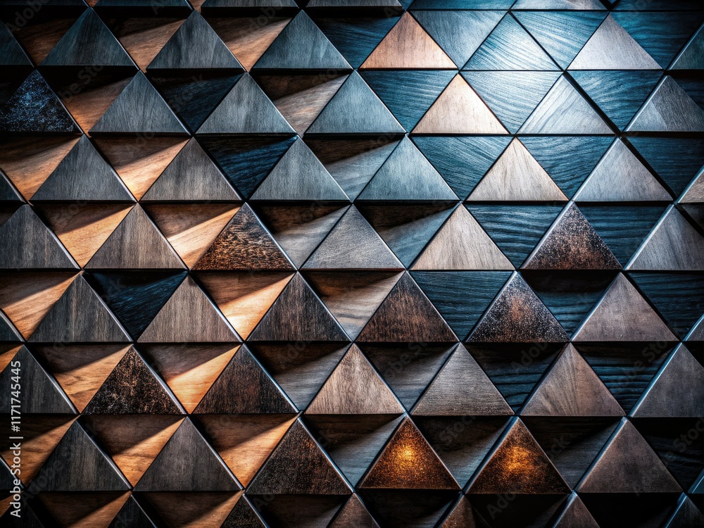 Abstract monochrome photography: dark triangles, shadow play, geometric textures, high contrast, shades of black. Abstract monochrome photography: dark triangles, shadow play, geometric textures, high contrast, shades of black.
