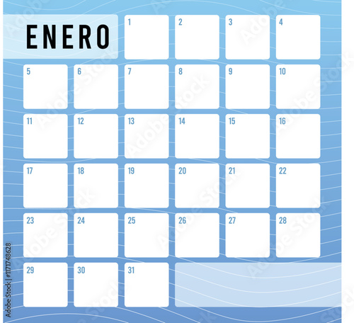 CALENDARIO INFINITO ENERO photo