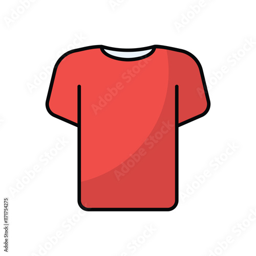 T Shit vector icon