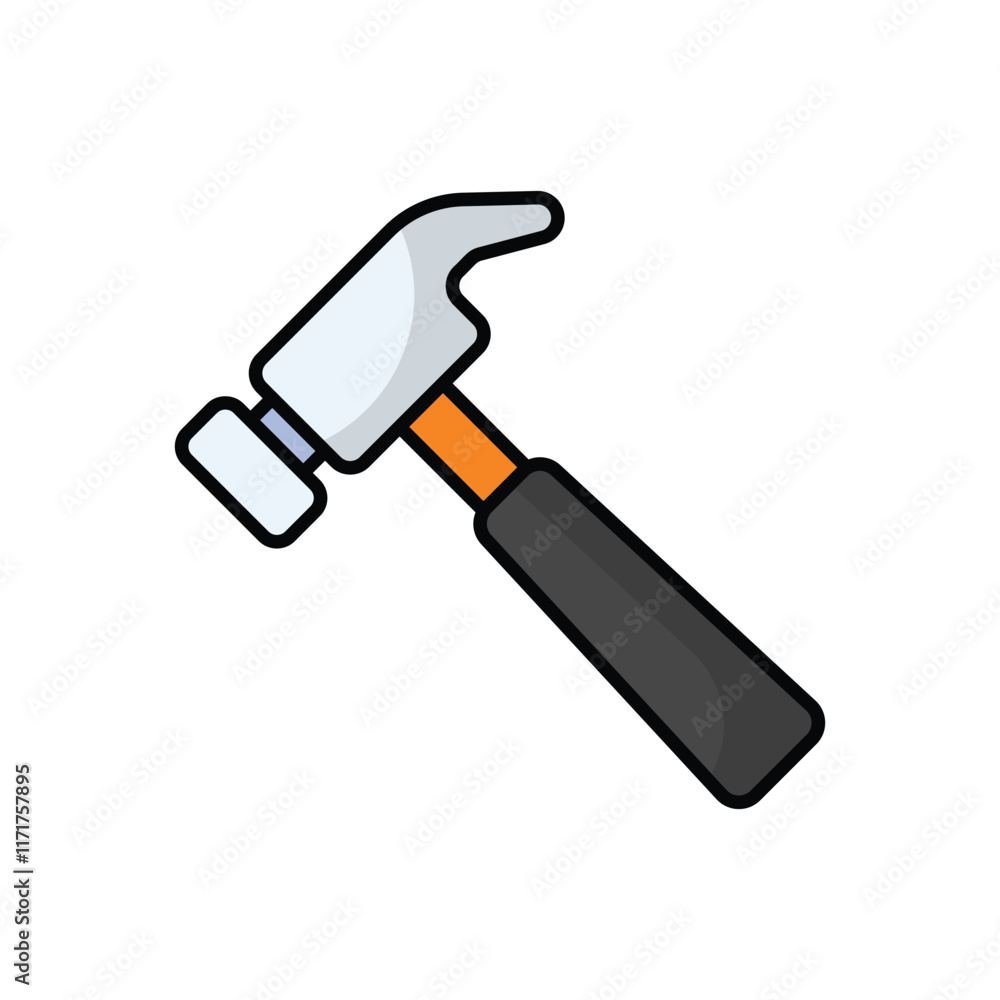 Hammer vector icon