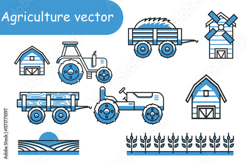 Agriculture vector 