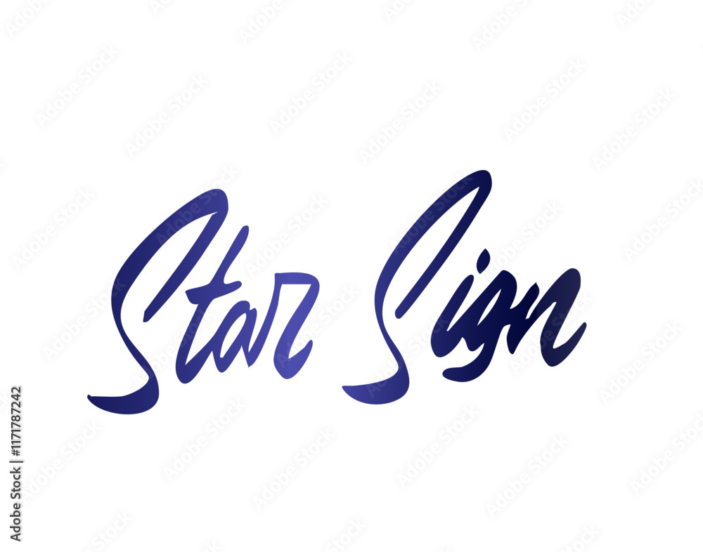Obraz premium star sign