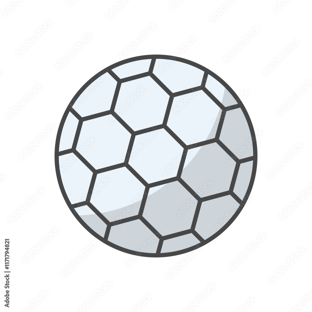 Fototapeta premium Football vector icon