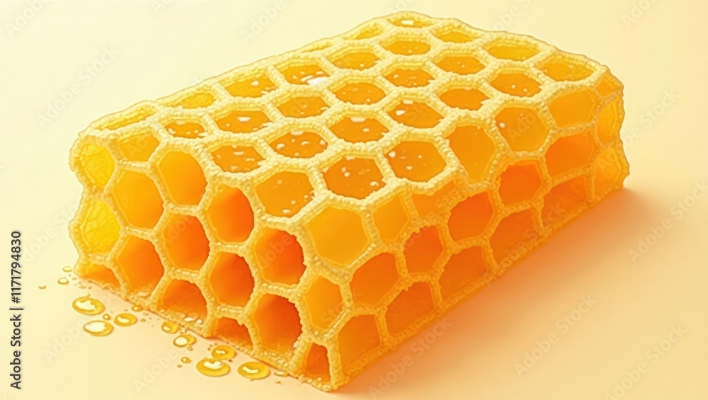 honeycomb in a white background honeycomb in a white background