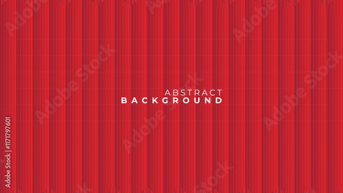 Abstract red background with smooth gradient colors and vertical lines.