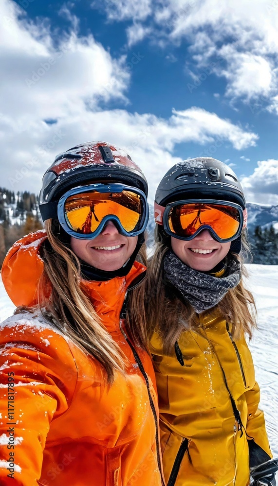 Ski Bunnies on the Slopes Ski Bunnies on the Slopes