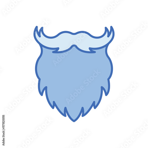 Beard vector icon