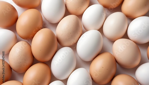 perfect chicken egg isolated on white background, Eggs on White Background, Chicken Egg isolated on white background photo