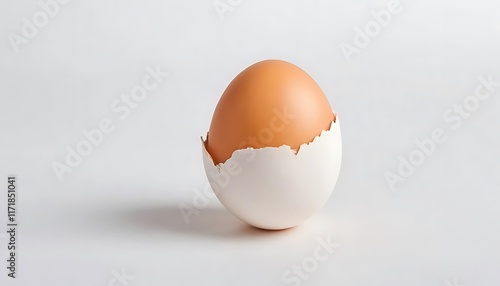 perfect chicken egg isolated on white background, Eggs on White Background, Chicken Egg isolated on white background photo