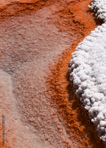 colors of salt flats photo