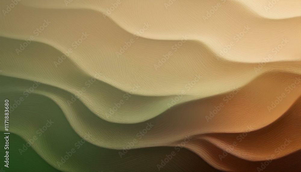 Abstract wavy background in earthy tones. Abstract wavy background in earthy tones.