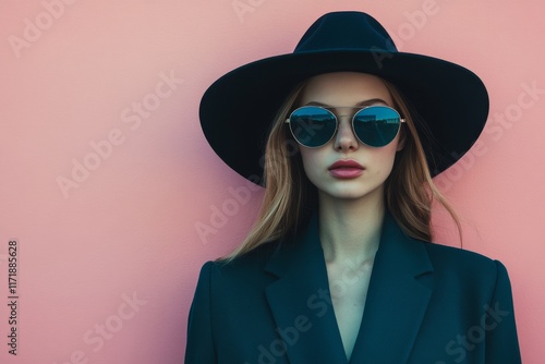 Wallpaper Mural Image of a trendy millennial woman looking ecstatic after scoring unbelievable sales at low prices from a mall on a tourist trip abroad, carrying multiple shopping bags, dressed up in a fluffy jacket Torontodigital.ca