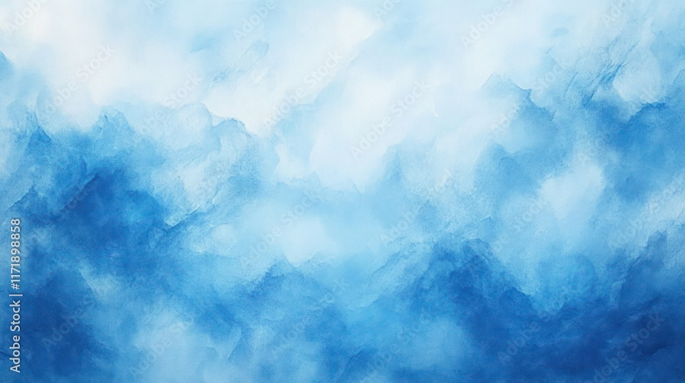 Light Blue Watercolor Abstract Background with Soft Pastel Texture and Smooth Gradient Light Blue Watercolor Abstract Background with Soft Pastel Texture and Smooth Gradient