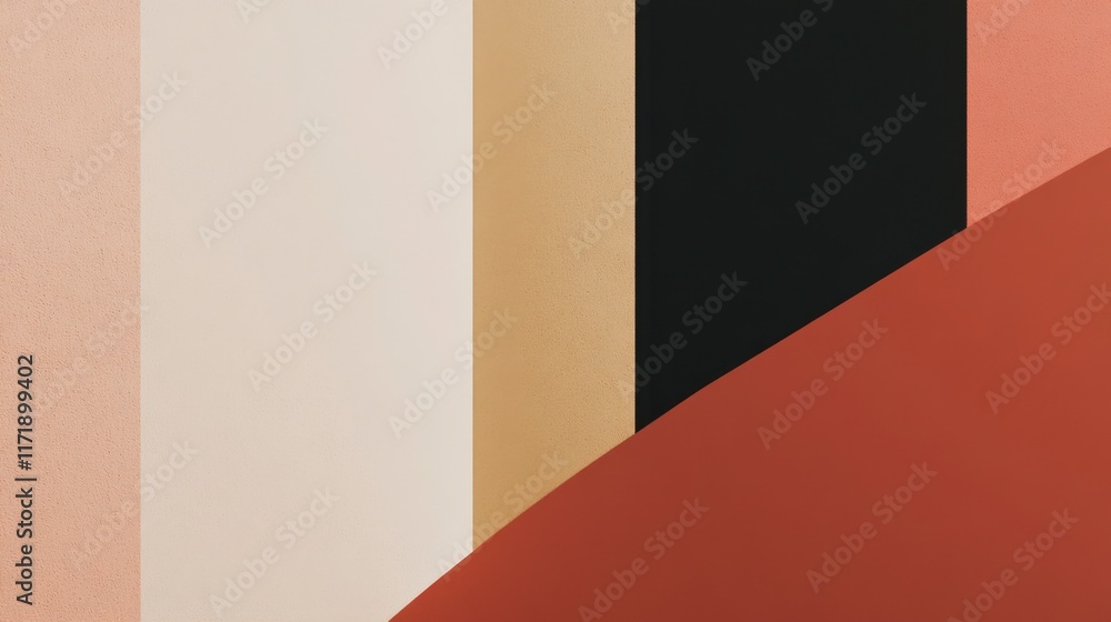 Abstract Geometric Background with Earthy Tones and Copy Space Abstract Geometric Background with Earthy Tones and Copy Space