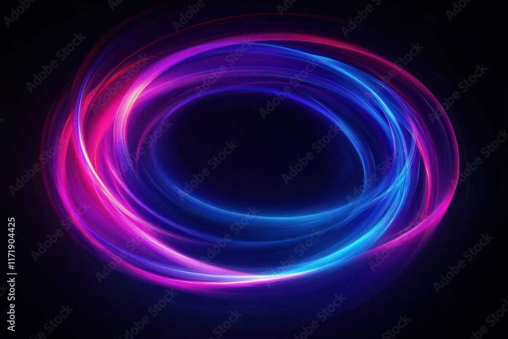 Vibrant Digital Wave Pattern with Neon Blue and Pink Lights on Dark Background Vibrant Digital Wave Pattern with Neon Blue and Pink Lights on Dark Background