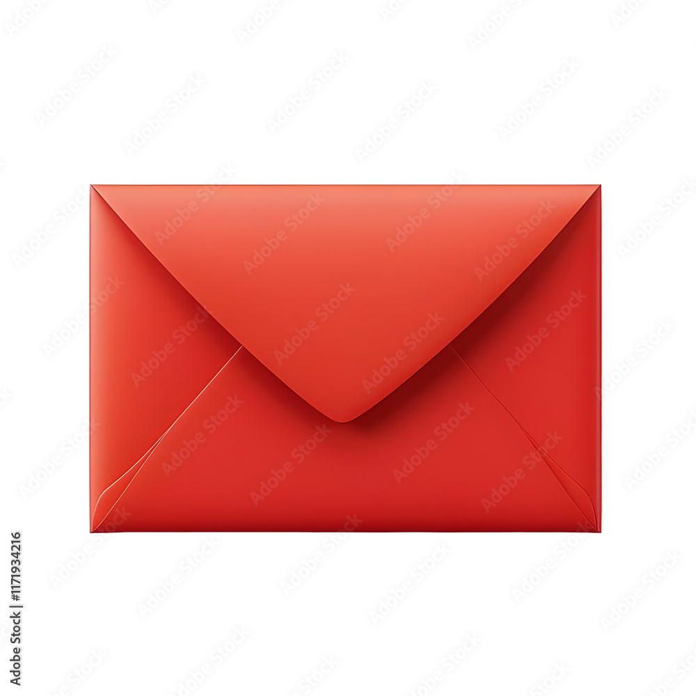 Red envelope isolated on a transparent background, with a simple design and smooth edges, for your project. Red envelope isolated on a transparent background, with a simple design and smooth edges, for your project.