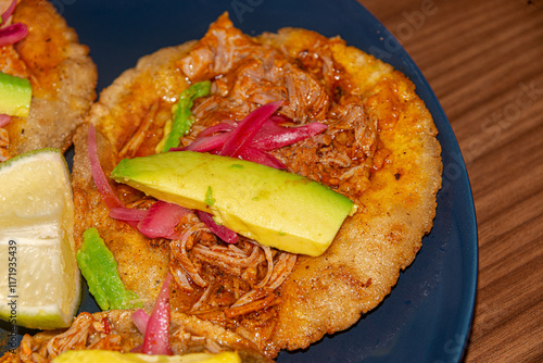 Traditional Yucatecan Salbute with Authentic Flavors photo