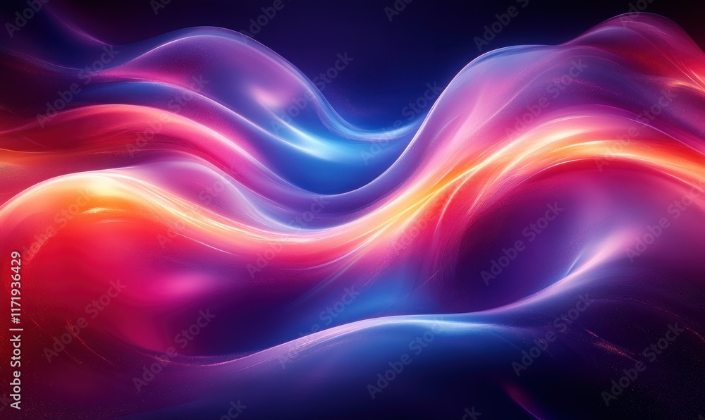 Futuristic Abstract Design with Vibrant Blue and Purple Gradient Swirling Layers 3D Render Futuristic Abstract Design with Vibrant Blue and Purple Gradient Swirling Layers 3D Render