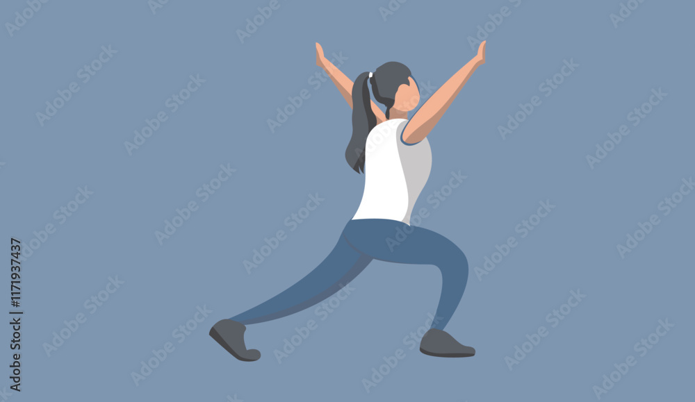 illustration vector graphic of exercise is good for physical health illustration vector graphic of exercise is good for physical health