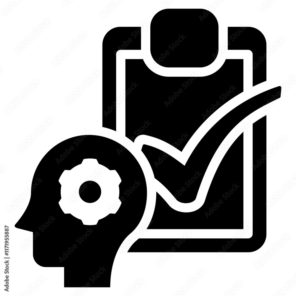 Accountability Icon Solid Black Style Accountability Icon Solid Black Style