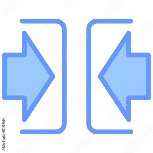 Constraint Icon Line Blue Style