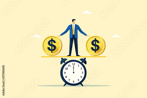 Investor’s Dilemma, Balancing Big and Small Investments on the Seesaw of Time