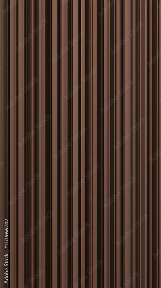 Obraz premium Vertical Brown Stripes Pattern