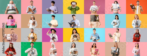 Collage of different people...