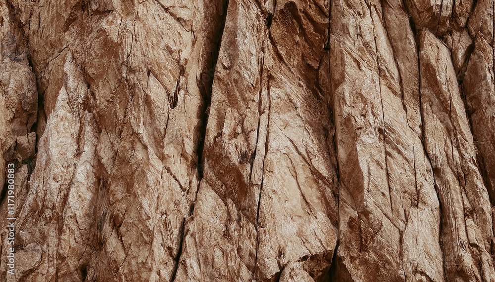 Stunning Close-Up of Textured Brown Rock Surface with Natural Cracks, Patterns, and Layers for Geology, Design, or Nature Concepts Stunning Close-Up of Textured Brown Rock Surface with Natural Cracks, Patterns, and Layers for Geology, Design, or Nature Concepts