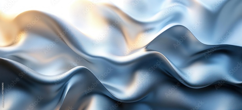 Obraz premium Abstract Metallic Texture Gradient Poster Design Minimalism Soft Lighting Background