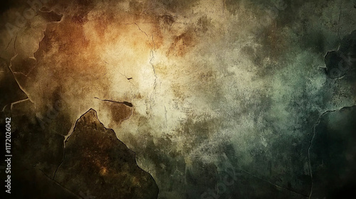 Wallpaper Mural features a grungy concrete destroy wall texture, creating a rugged and weathered background for a variety of design concepts Torontodigital.ca