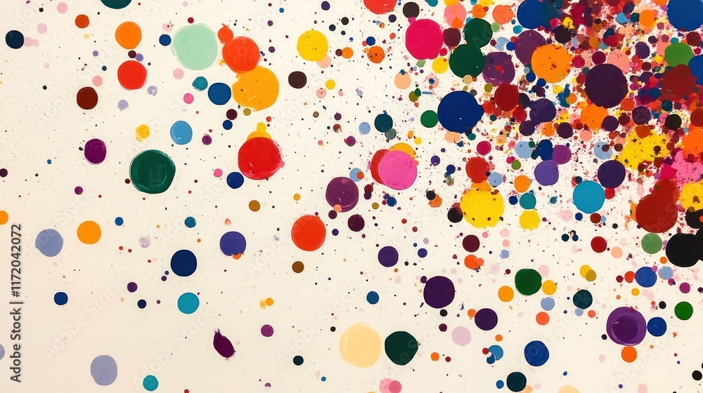 A vibrant array of colorful dots scattered across a light background, creating a lively visual effect. A vibrant array of colorful dots scattered across a light background, creating a lively visual effect.