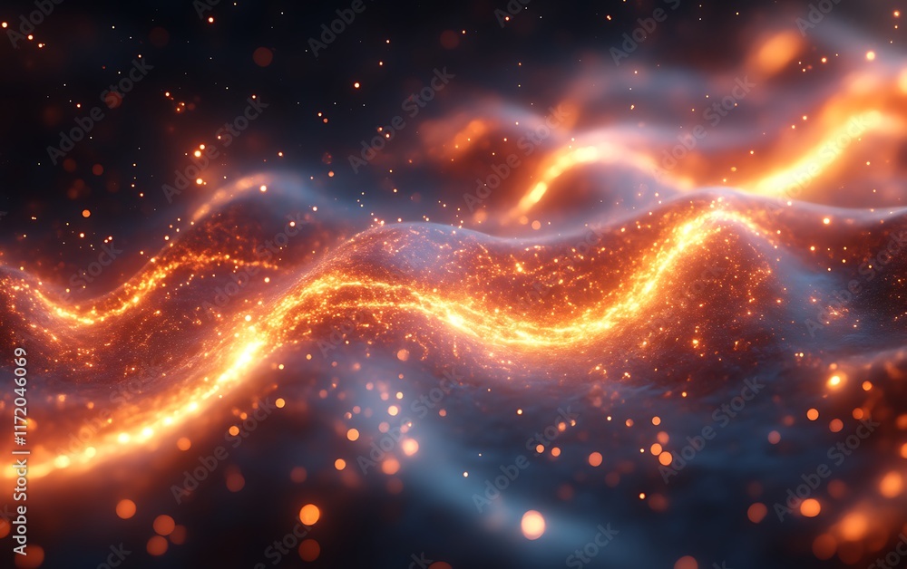 Glowing energy wave abstract background. Glowing energy wave abstract background.