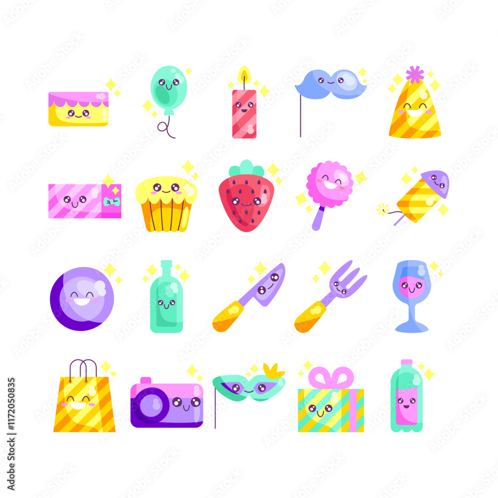 001 ILUSTROFLAT ICON ADS BIRTHDAY ELEMENTS 4 001 ILUSTROFLAT ICON ADS BIRTHDAY ELEMENTS 4
