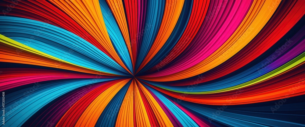 Vibrant colorful abstract background with dynamic curved lines and patterns Vibrant colorful abstract background with dynamic curved lines and patterns
