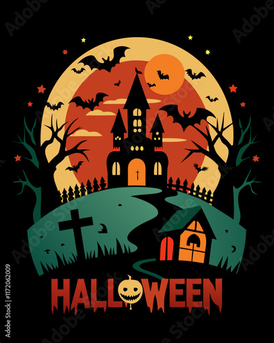 halloween scary, halloween season,halloween t-shirt design, photo