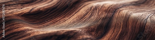 Abstract Wood Texture: Rich Brown Hues and Natural Grain photo